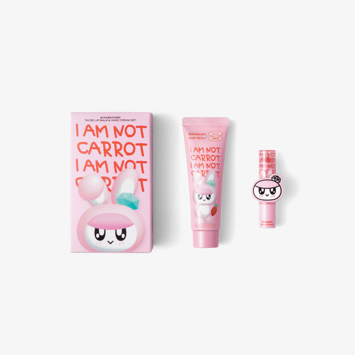 SEVENTEEN [RIGHT HERE] Bongbongee Tinted Lip Balm & Hand Cream Set