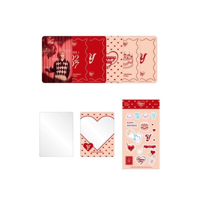 &TEAM HAPPY YUMA DAY Photocard & Deco Kit