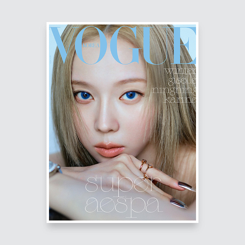 VOGUE Korea Magazine September 2024 : aespa Cover