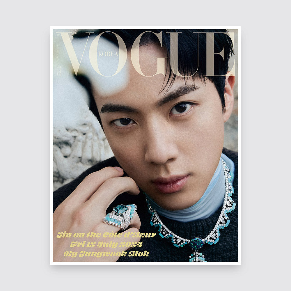 VOGUE Korea Magazine October 2024 : LISA & BTS Jin Cover