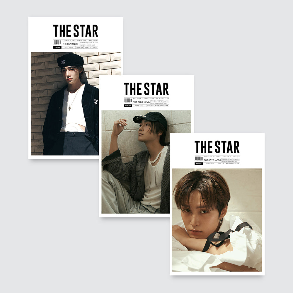 THE STAR Korea Magazine June 2024 : THE BOYZ Cover (THE BOYZ Photocard Included)