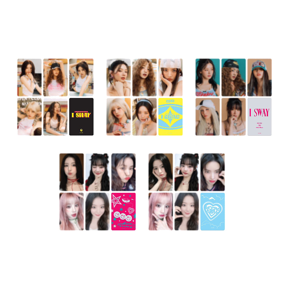 (G)I-DLE [KLAXON Pop-Up Store] Random Photocard Set