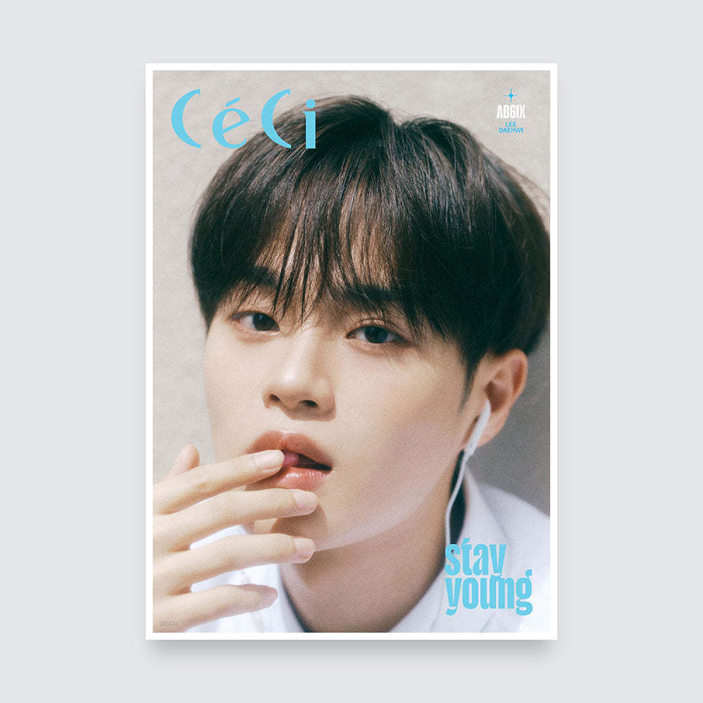 CéCi Korea Photobook AB6IX 'STAY YOUNG' Edtion