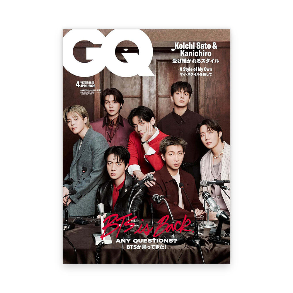 GQ Japan April 2026 : BTS