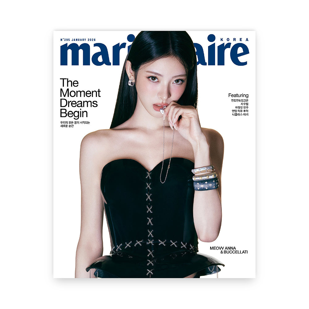 marie claire Korea January 2026: MEOVV ANNA