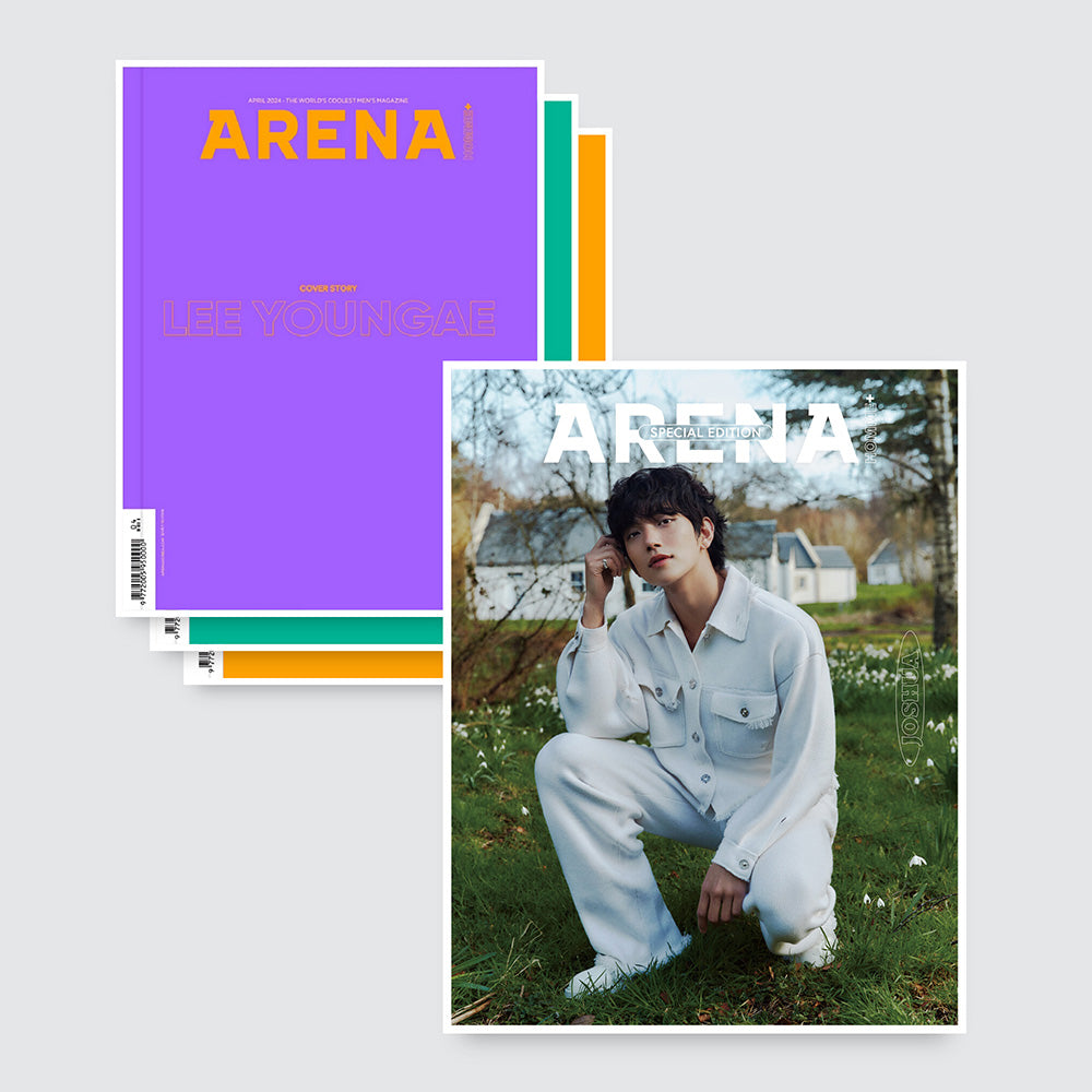 ARENA HOMME+ Korea Magazine April 2024 : SVT Joshua Photobook Included
