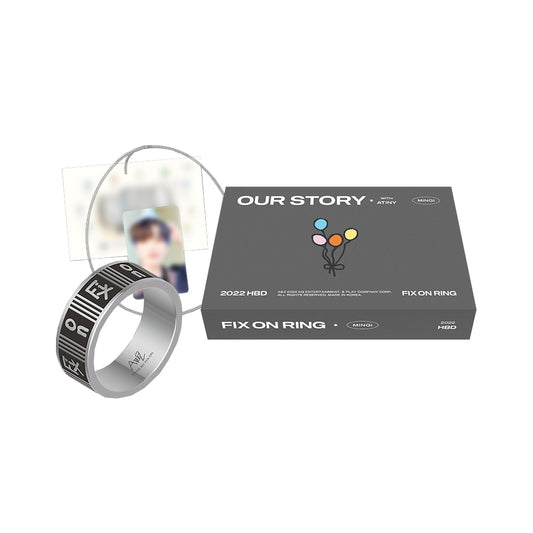 ATEEZ MINGI [Fix On : HBD Pop Up] Ring