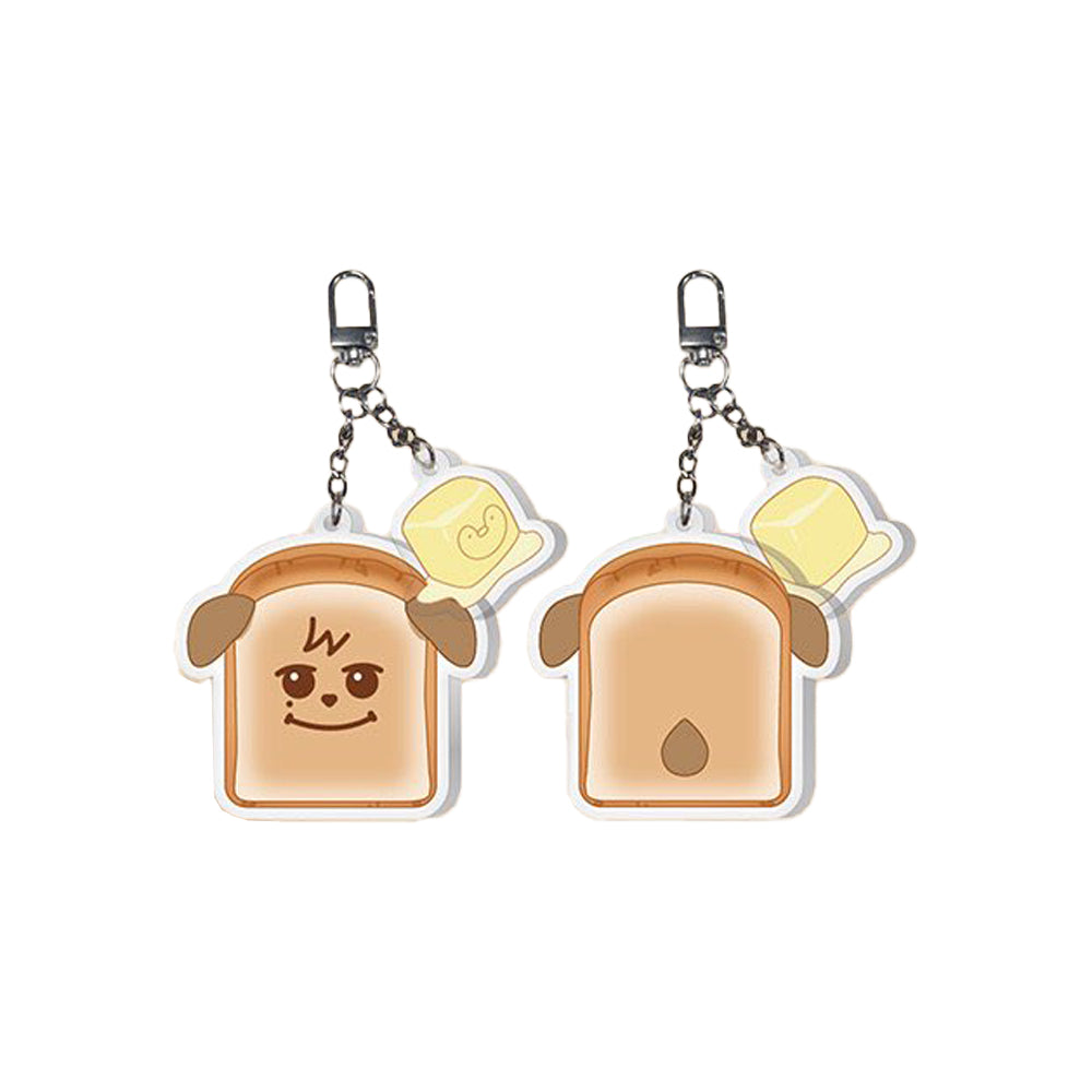SUPER JUNIOR KYUHYUN [KYUMAE Bakery] Acrylic Keyring (Bread KYUMAE ver)