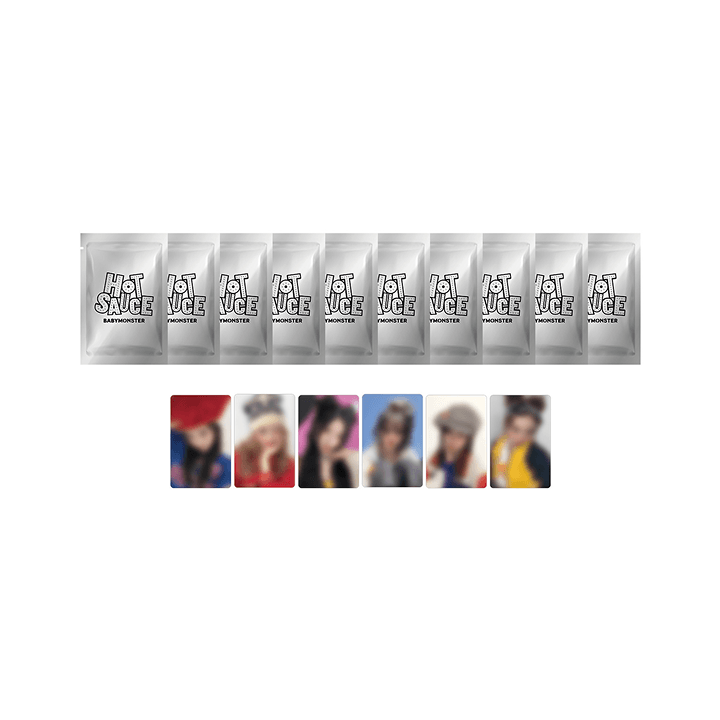 BABYMONSTER [HOT SAUCE] Trading Photocard Bulk Pack