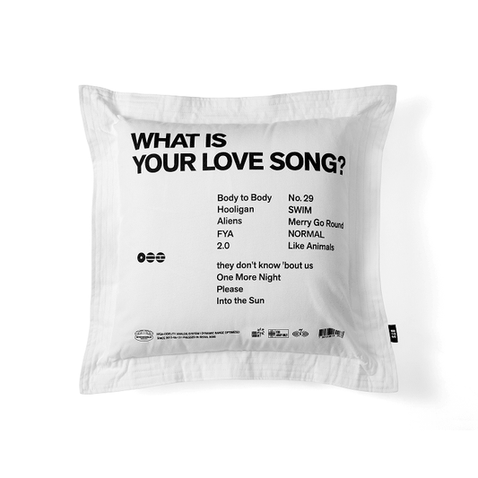 BTS [ARIRANG Tour In Busan] Cushion (Track List ver.)