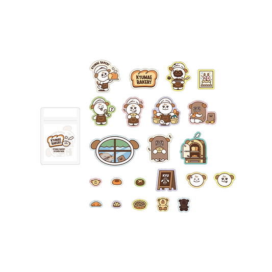 SUPER JUNIOR KYUHYUN [KYUMAE Bakery] Bakery Sticker Pack