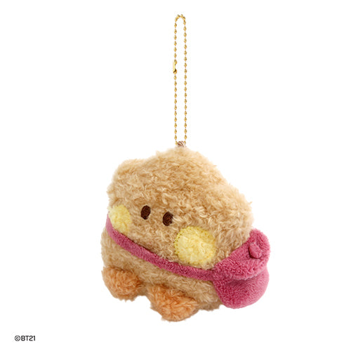 BT21 minini Ponpon Enjoy Plush Keyring