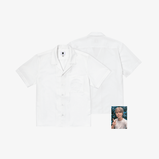 BTS JIMIN [MUSE] Open Collar Shirt