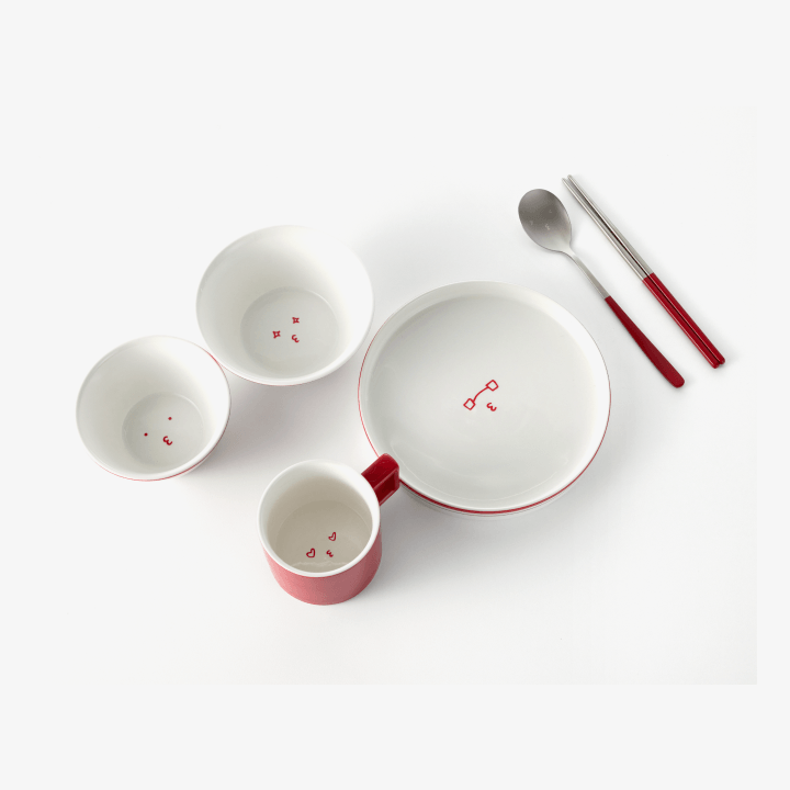 SEVENTEEN [Artist-Made Collection by WOOZI] Ppyoppyoticon Rice Bowl Set