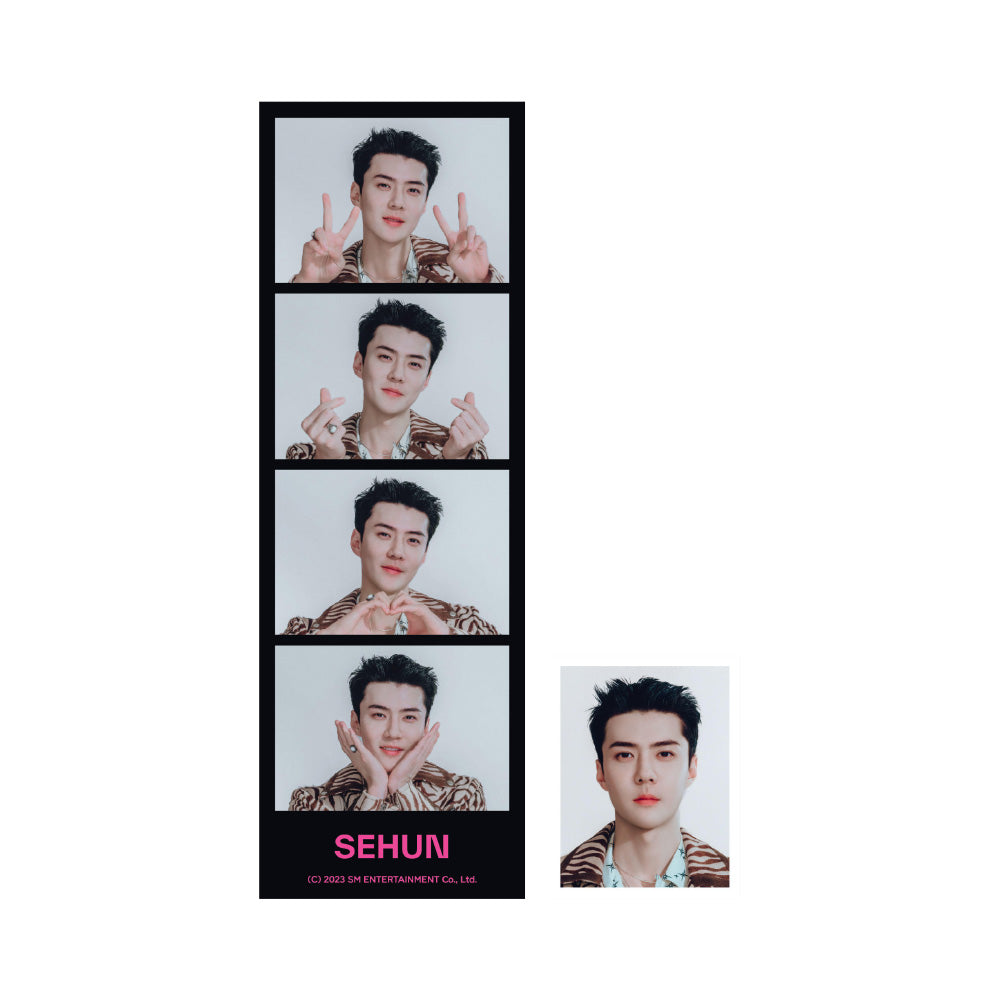 EXO [Cream Soda Pop Up] 4 Cut + Photo Set