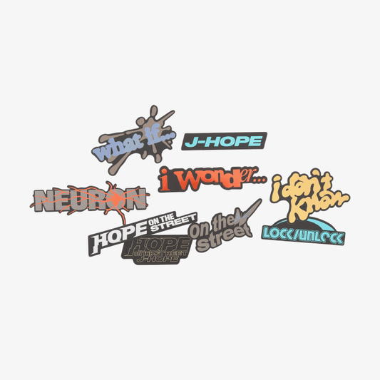 BTS [HOPE ON THE STREET] Sticker Set