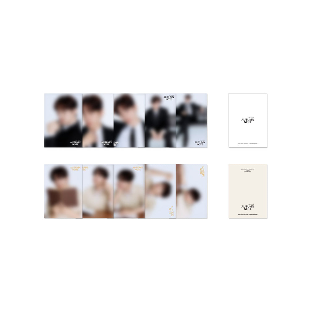 LEE JUNHO [AUTUMN NOTE] Mini Poster Set