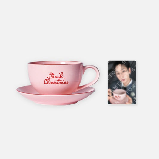 (Pre-Order) SUPER JUNIOR 2024 PINK CHRISTMAS Cup & Saucer Set