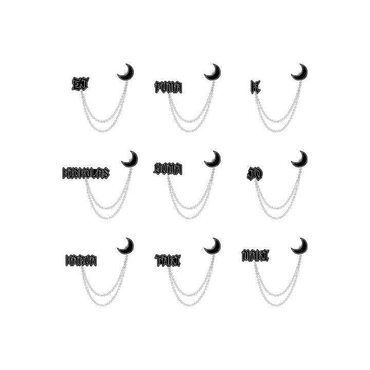 &TEAM [We on Fire] Chain Pins