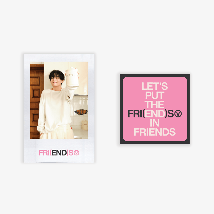 BTS V [FRI(END)S] Photo Magnet Set