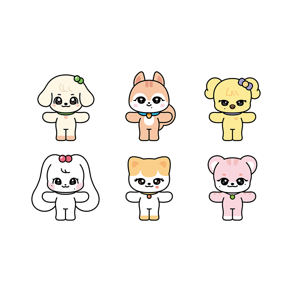 IVE [Welcome To MINIVE School] Fluffy Plush (30cm Ver.)