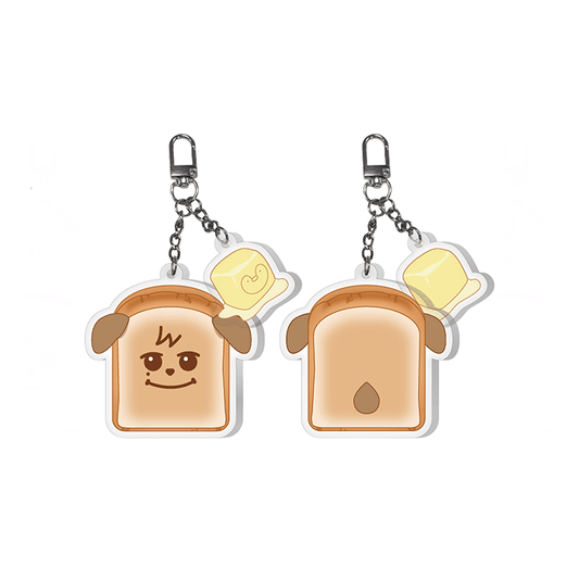 SUPER JUNIOR KYUHYUN [KYUMAE Bakery] Acrylic Keyring (Bread KYUMAE ver)