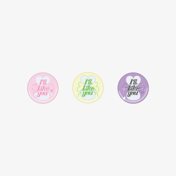 ILLIT [2nd Mini Album: I'LL LIKE YOU] Can Badge