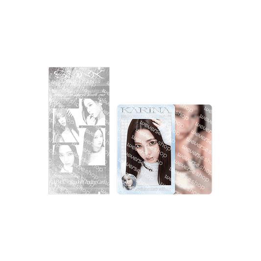 aespa [SYNK : aeXIS LINE] Random Trading Card Set (X ver)