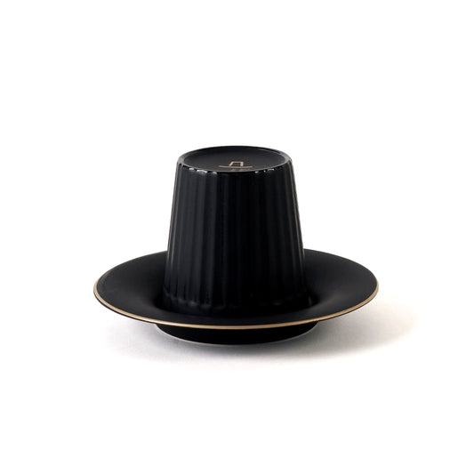 Korean National Museum Gat (Korean Traditional Hat) Mug Cup & Saucer