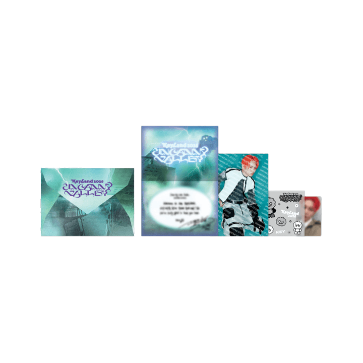 SHINee KEY [KEYLAND : Uncanny Valley] Invitation Set