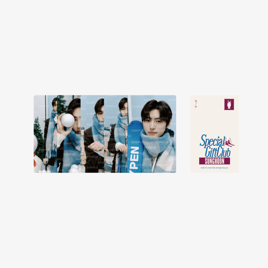 ENHYPEN [SUNGHOON Special Gift Club] Photocard Holder