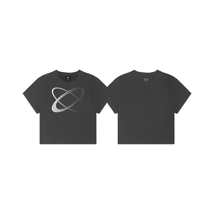 TREASURE [NEWWAV] Heat Reactive Crop T-Shirt