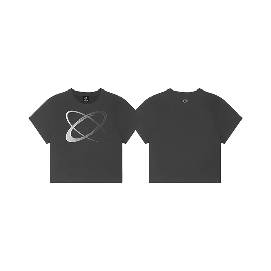 TREASURE [NEWWAV] Heat Reactive Crop T-Shirt