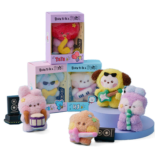 BT21 minini Band Plush Doll