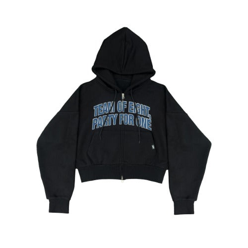 ATEEZ [8 ROOM] Crop Zip-Up Hoodie