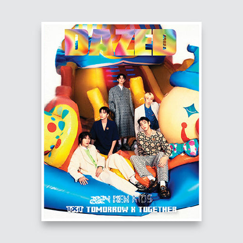 Dazed & Confused Korea Magazine January 2024 : TXT Cover