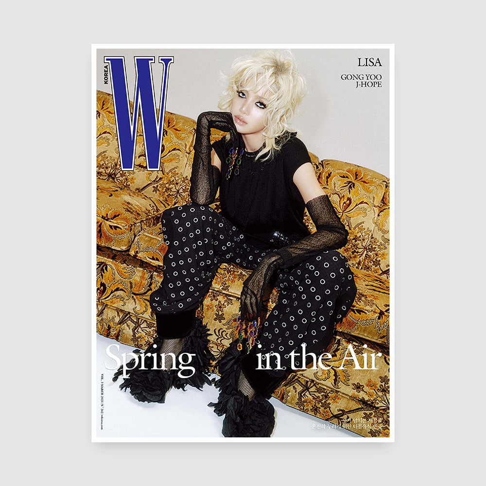 W Korea Magazine March 2025 : BLACKPINK LISA Cover