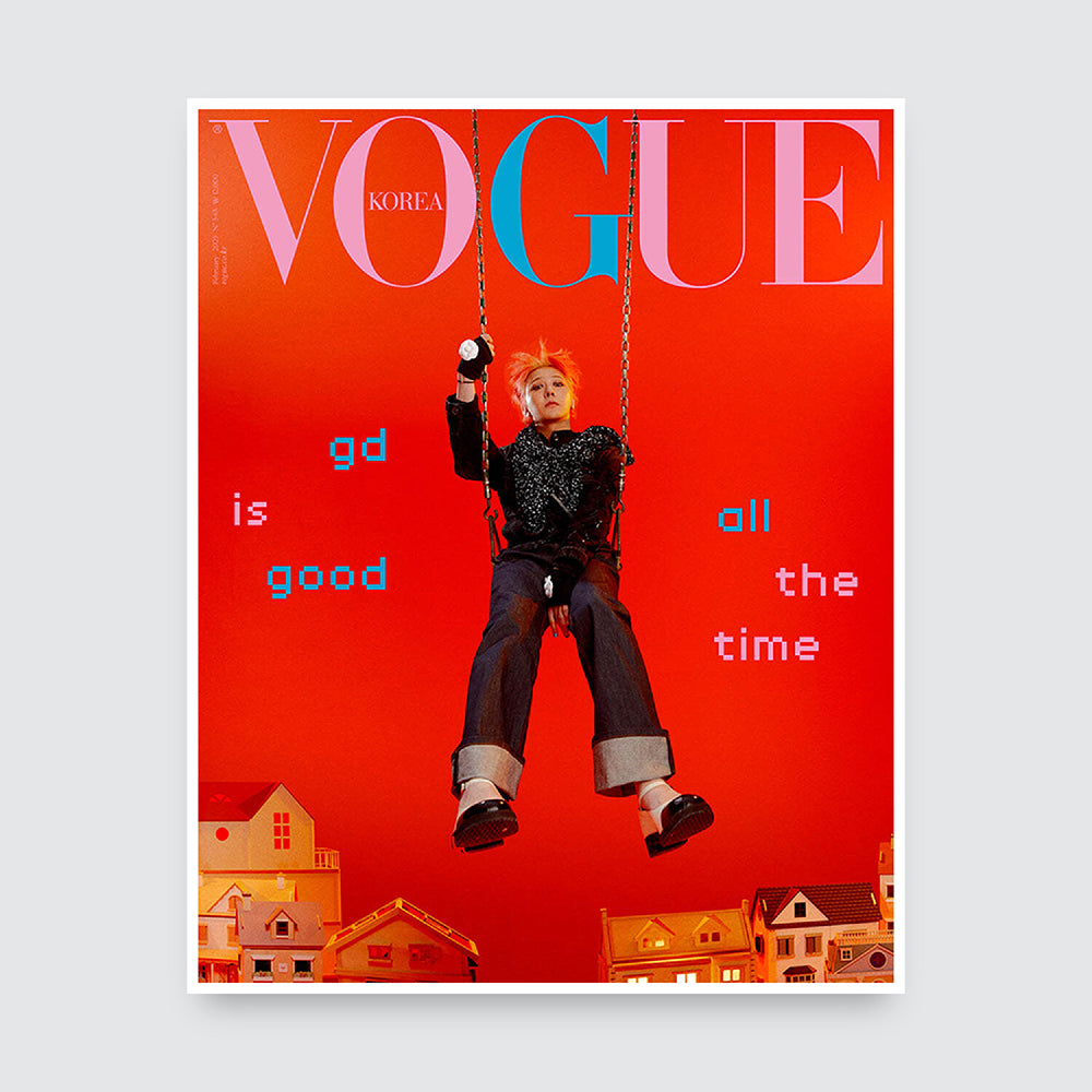 VOGUE Korea Magazine February 2025 : G-DRAGON Cover