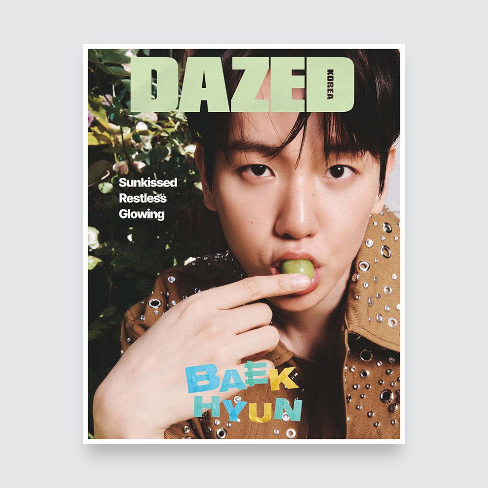 Dazed & Confused Korea Magazine July 2024 : BAEKHYUN / BIBI Cover