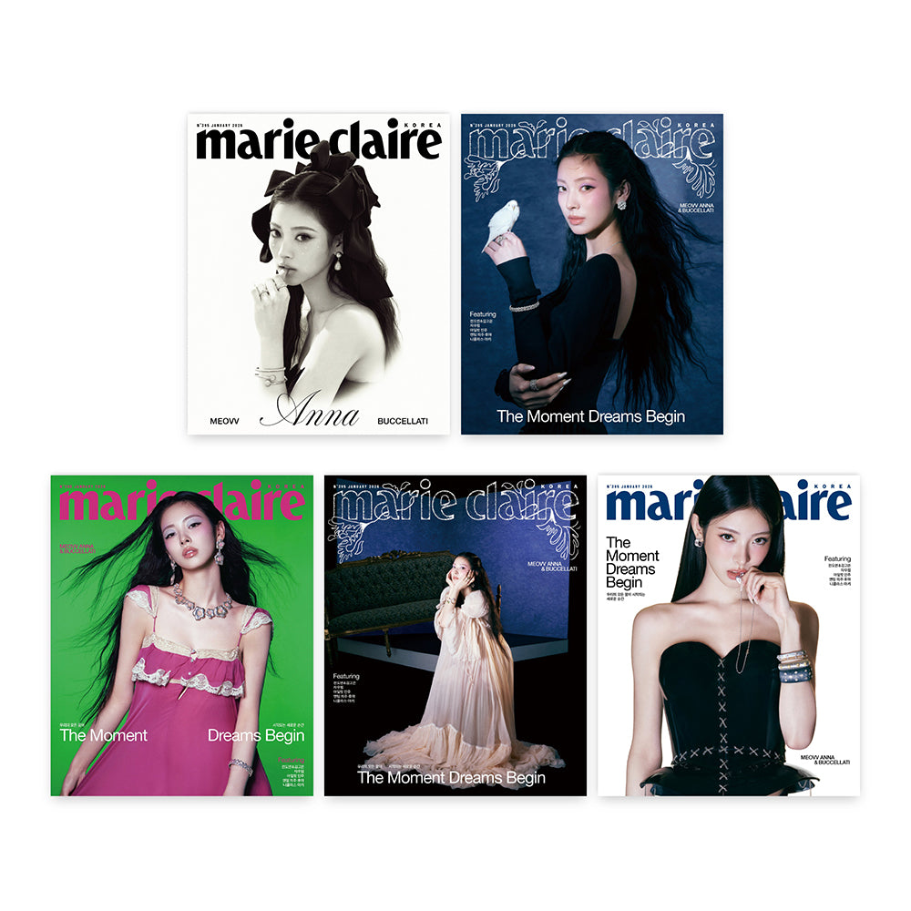 marie claire Korea January 2026: MEOVV ANNA