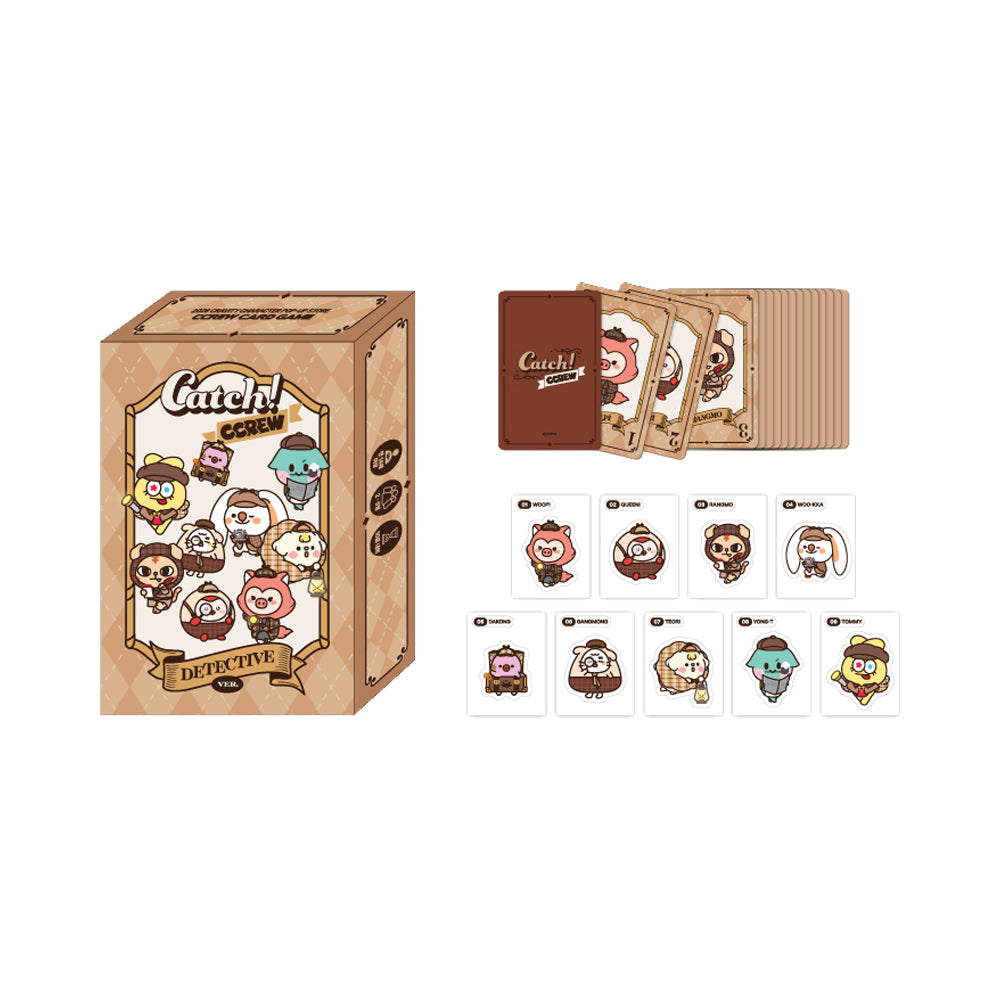 CRAVITY [DETECTIVE CCREW] Catch CCREW Card Game