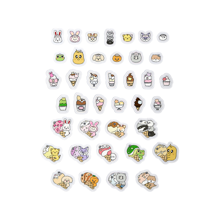 SEVENTEEN [Ice Cream with MINITEEN] Sticker Set