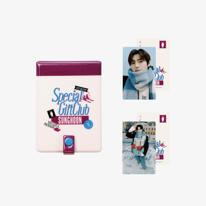 ENHYPEN [SUNGHOON Special Gift Club] Mini Photocard Binder