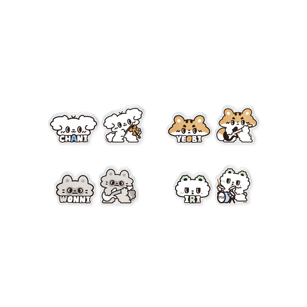 LUCY [CYLU FESTIVAL in LUCY ISLAND] Acrylic Magnet Clip Set