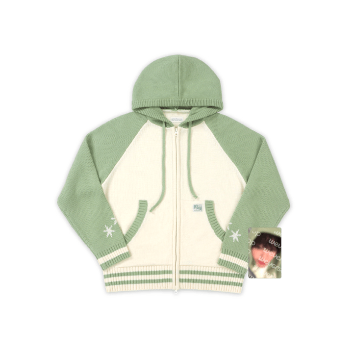 NCT WISH [INTO THE WISH : Our WISH] Knit Zip-Up Hoodie