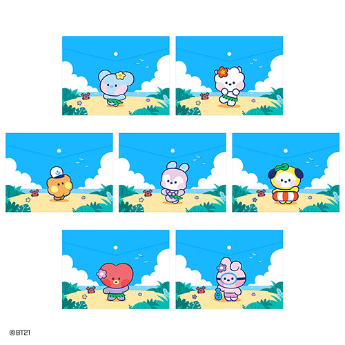 BT21 minini PP File Pocket (Vacation)