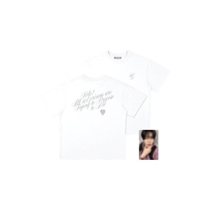 NCT WISH [6명의 왕자가 나에게 청혼을 하면 곤란한데요] T-Shirt Set