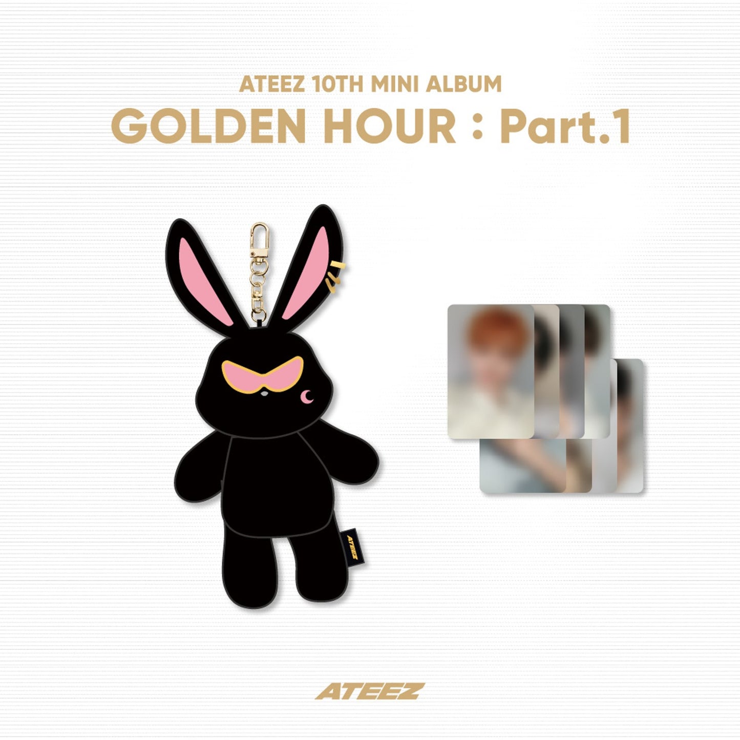 ATEEZ [GOLDEN HOUR : Part.1 MD] Mito Doll Keyring