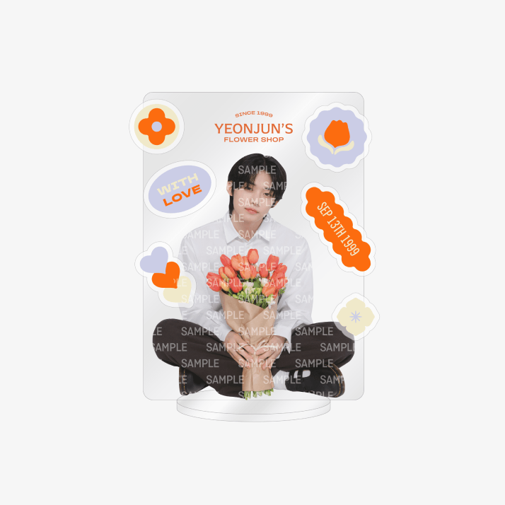 TXT [YEONJUN Flower Shop] DIY Acrylic Stand