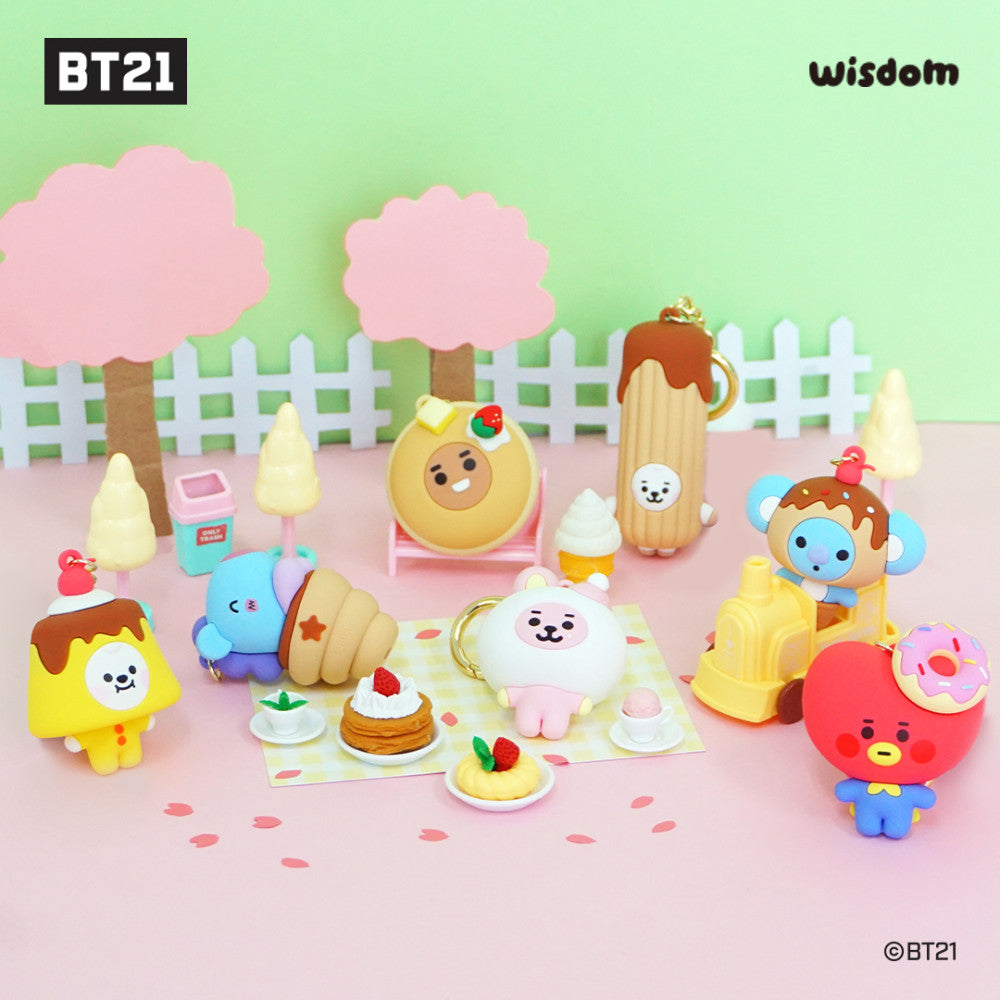 BT21 Baby Sweet Things Figure Keyring